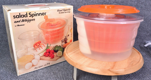 Vintage salad spinner ronco - spinner,